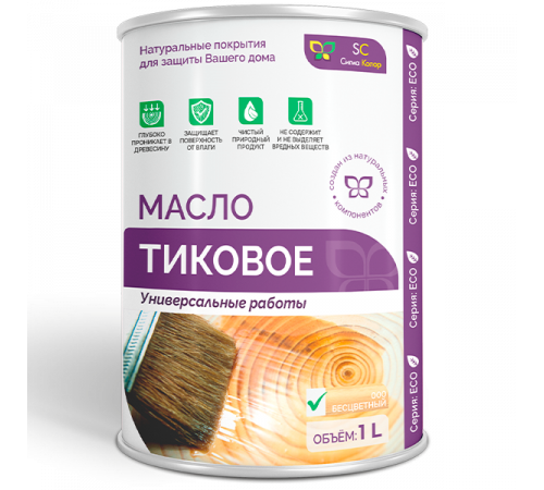 Приобрести ТИКОВОЕ МАСЛО ДЛЯ ДЕРЕВА в Курске, Курская область